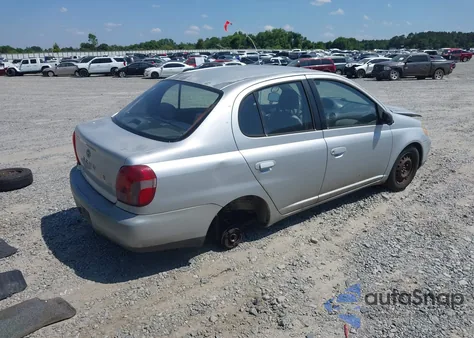 2002 Toyota Echo из США, поврежденный, VIN JTDBT123220228422